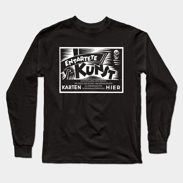 Kunst Degenerate Art Show Long Sleeve T-Shirt by Evan Derian